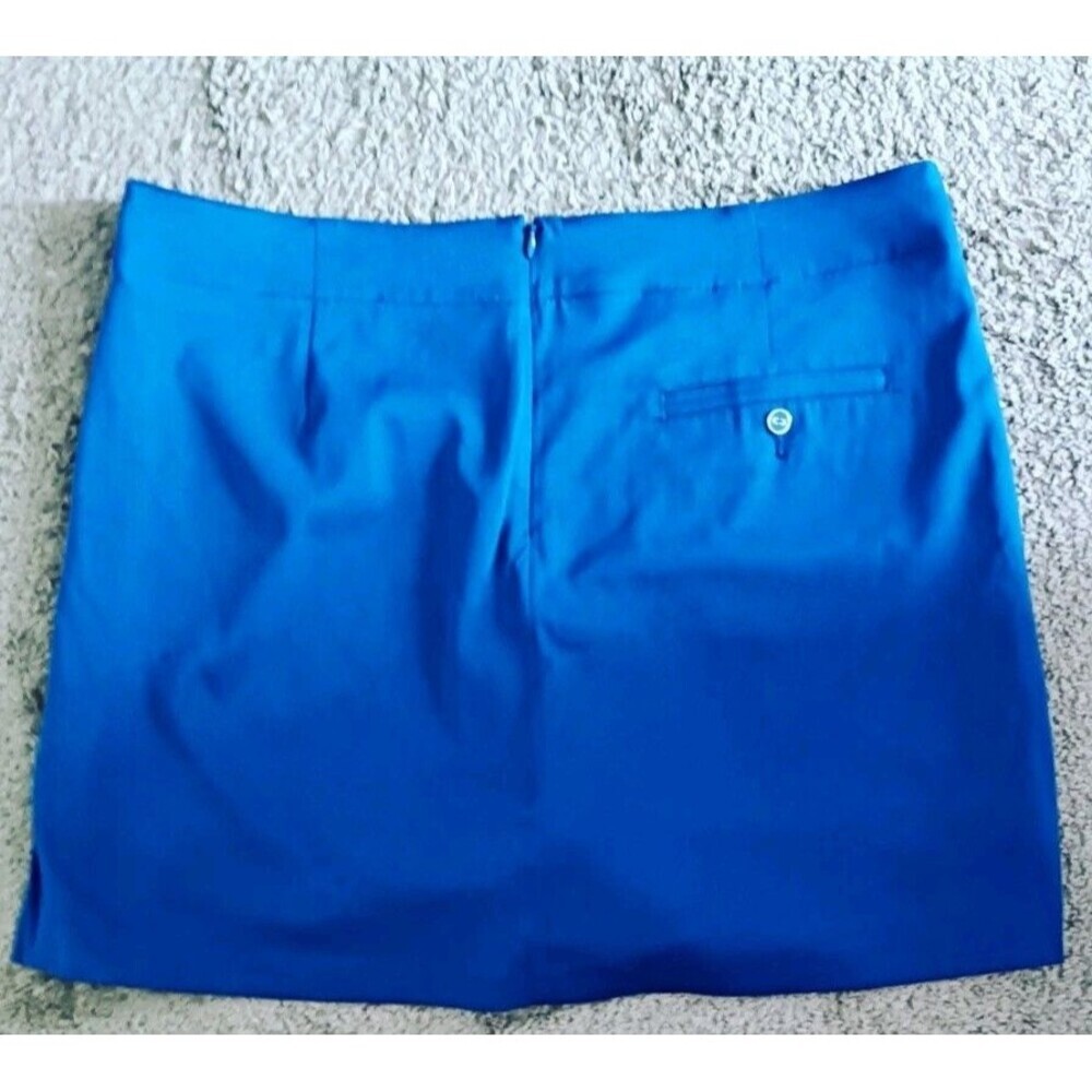 Lady Hagen Pickleball Tennis Golf Skirt Skort Size 12 Navy Blue Zipper Sporty - Picture 2 of 7